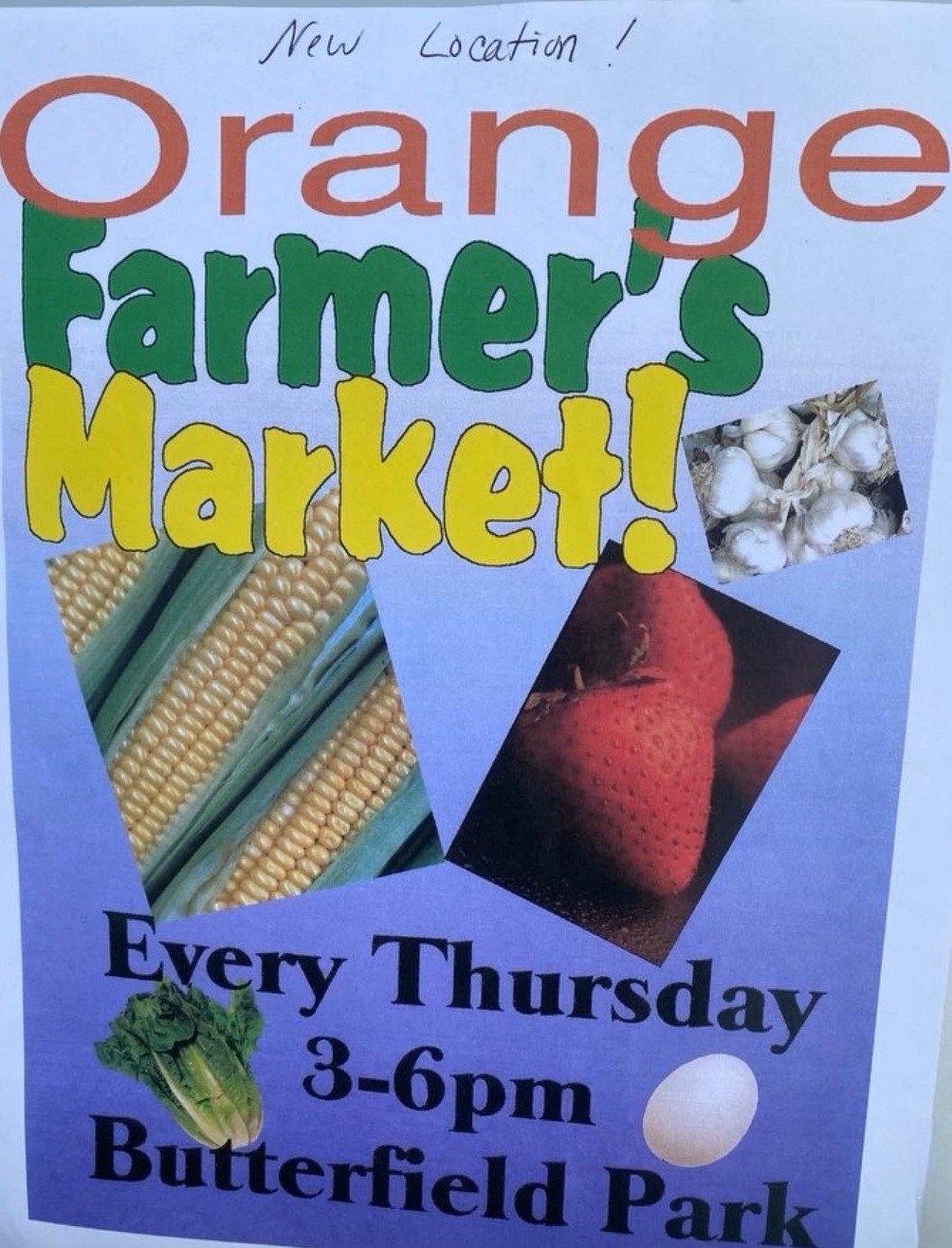 Farmer's Market Location