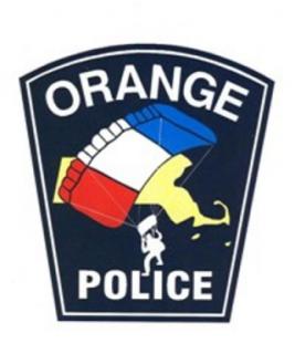 Orange Police Patch