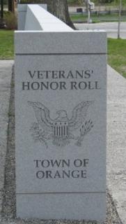 Veterans Honor Roll Town of Orange